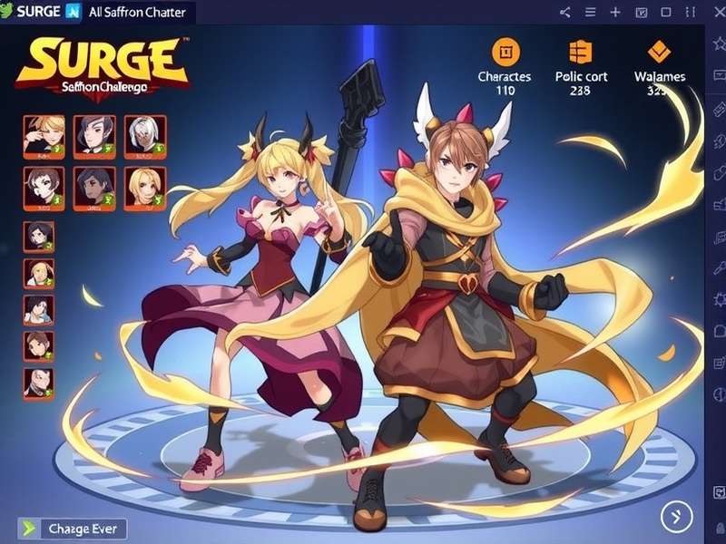 Surge Saffron Challenger Gameplay