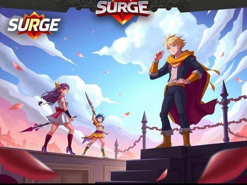 Surge Saffron Challenger Character Selection